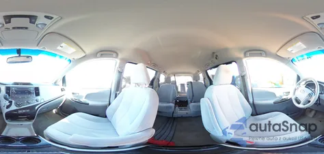 2012 Toyota Sienna Le from USA, damaged, VIN 5TDKK3DC2CS254920